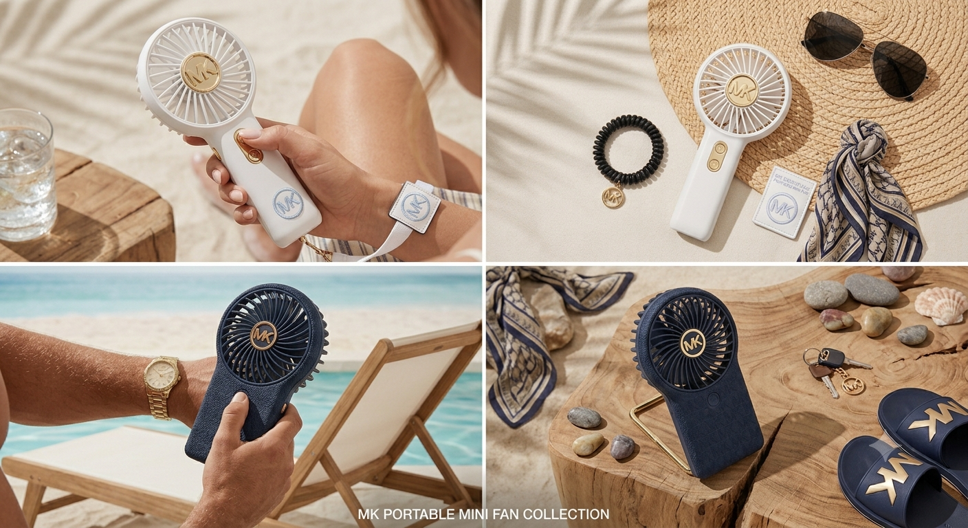 Tragbarer Mini Ventilator USB – Leiser Handventilator für heiße Sommertage